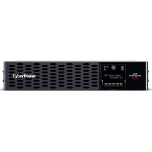 CyberPower PR1000RT2UC Rack/Tower UPS, UL Rated, Rotatable LCD panel, 8× NEMA 5-15R, Expanded runtime